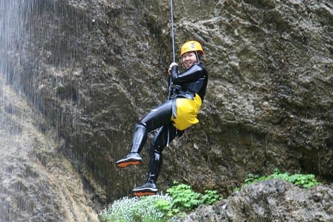 Avanceret canyoning A+-pakke