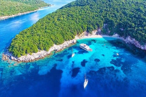 Cruzeiro da Lagoa Azul de Corfu e Sivota