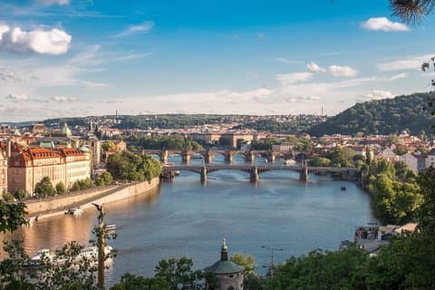 Prag Full-Day City Walking Tour og Petrin Tower