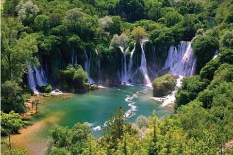 Privat tur til Kravice Falls, Mostar og Počitelj gamleby