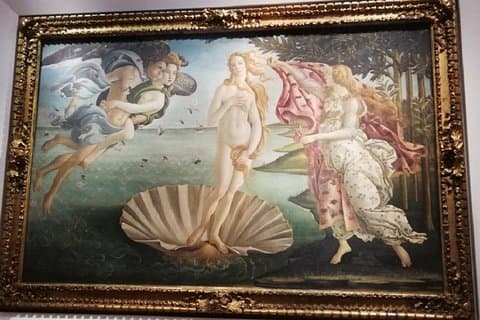 Halvprivat tidlig morgenbesøk til Uffizi-galleriet