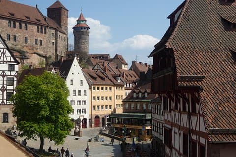 Viagem privada de Munique a Nuremberg de um dia de trem, incluindo bilhetes
