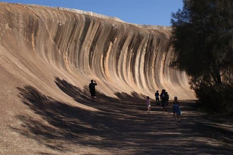 Wave Rock, Pinnacles og Rottnest One Day Airplane Tour