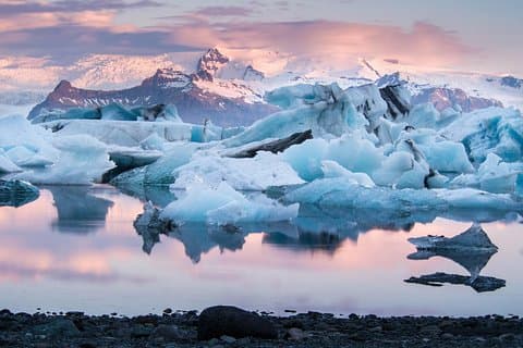 Excursão privada de jipe - Glacier Lagoon e Diamond Beach