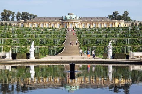 Halvdagstur fra Berlin til Potsdam med vandretur