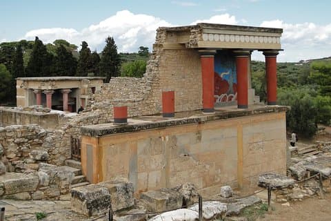 Visita guiada al Palacio de Knossos - Visita a la ciudad de Heraklion + mercado