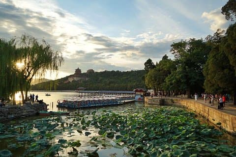 Beijing Lama tempel, Jingshan park og sommerpaladset