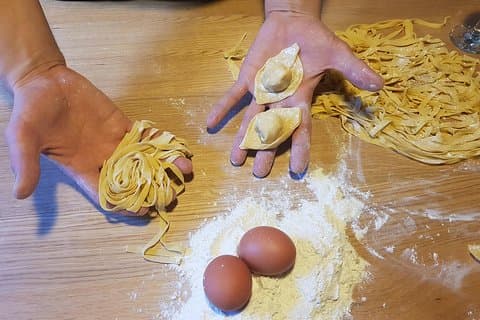 Florence : AL Dante Cours de cuisine