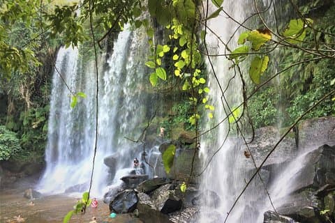Kulen mountain Trekking Uphill til fantastisk vandfald