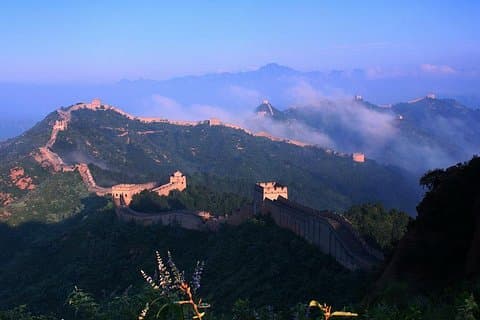 Excursão de um dia para a seção original da Grande Muralha em Jinshanling