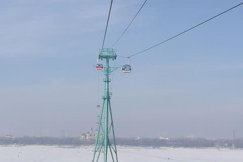 Harbin City Group Tour inklusive Crossing Songhua River vid Ropeway och Ice Swimming Show