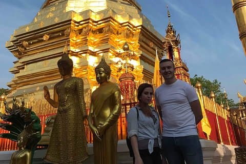 Doi Suthep Temple og Local Crafts Private Tour i Chiang Mai