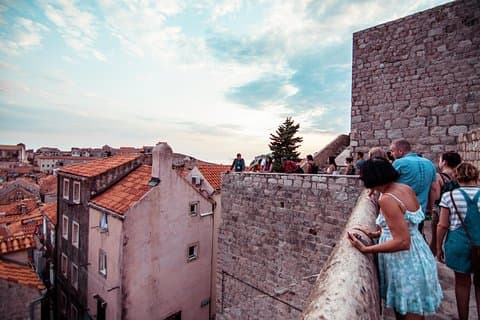 Dubrovnik Combo Tour: Gamlebyen og gamlebyveggene