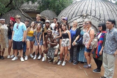 Tour privato di mezza giornata al villaggio culturale di Lesedi