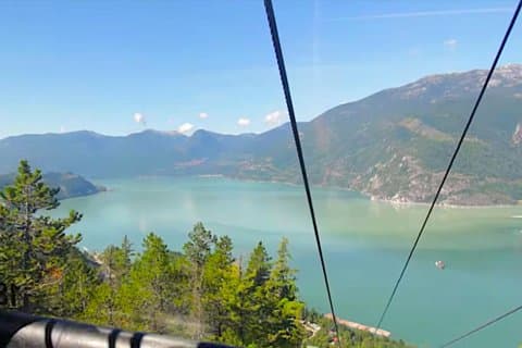 Vancouver, Horseshoe Bay, Shannon Falls - Góndola opcional de mar a cielo