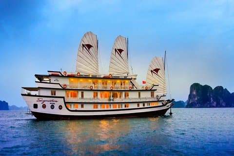 Halong Bay 2 dagen-1 nacht met Signature Cruise 5 sterren