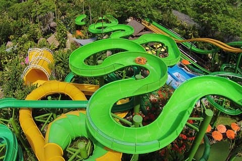 Bali Waterbom met 2 uur spa en romantisch Jimbaran-diner