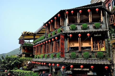Lille gruppe tur: Jiufen, Yehliu Geopark og Shifen fra Taipei