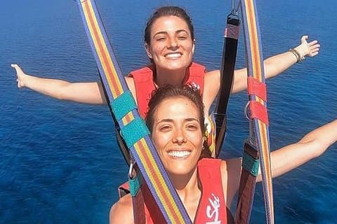 Parasailing oplevelse for 2 - Korfu Sidari vandsport