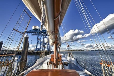 Après-midi croisière en goélette sur le port de Charleston