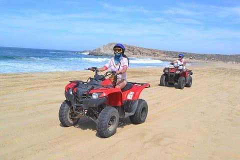 Visite de la plage et du désert en VTT simple ou double de Los Cabos