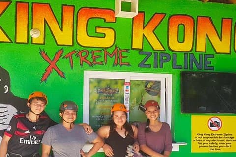 Zipline King Kong Extreme, tour della città e trasferimento