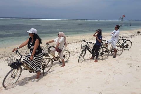 Ilha de Gili Trawangan Viagem de um dia a partir de Bali
