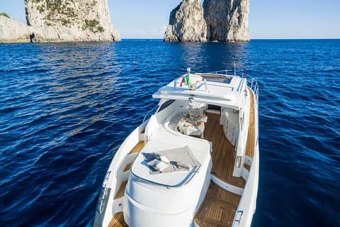 Excursión en barco privado a Capri desde Sorrento, Positano o Nápoles - Yate Klase 50