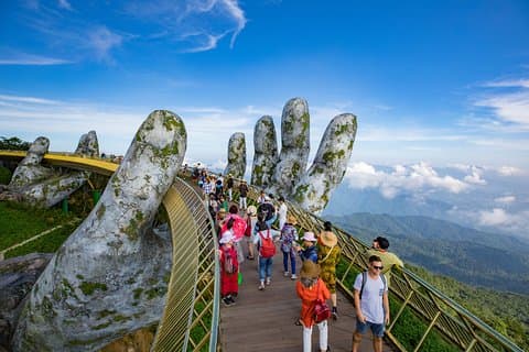Ba Na Hills e Golden Bridge Avventura di un giorno intero