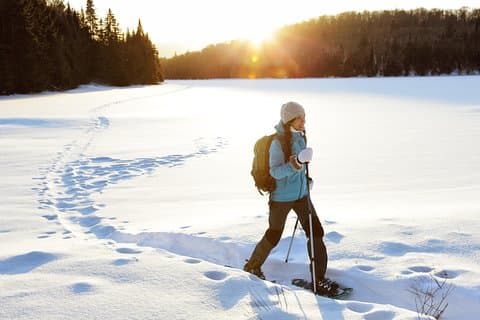 Rovaniemi snöskovandring i samisk vildmark