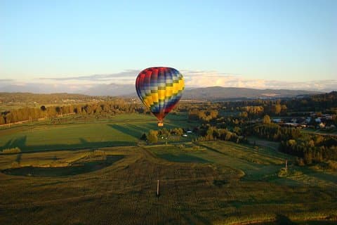 Sky bound Adventures Snohomish Sunrise Hot Air Balloon Ride