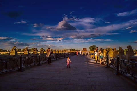 Peking Man Site-Stone Flower Cave och Marco Polo Bridge Day Tour