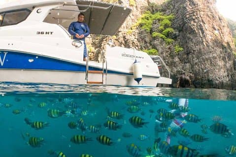 Fretamento de lancha particular de luxo - Phi Phi Sunrise