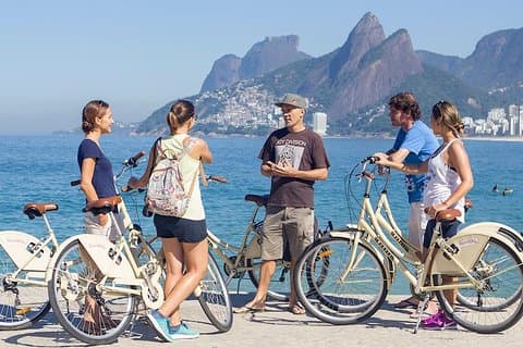 Liten grupp Urban Bike Tour i Rio de Janeiro