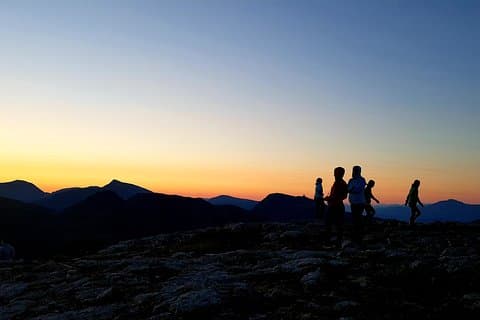 Sonnenaufgangswanderung in Molde
