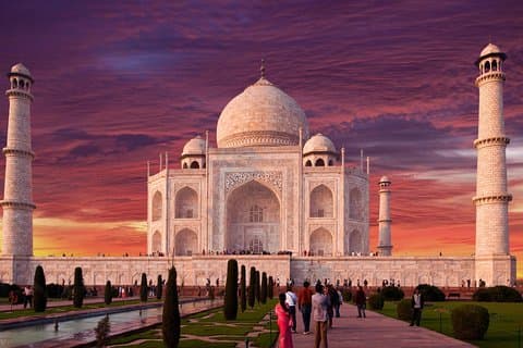 Taj Mahal guidet tur fra Delhi