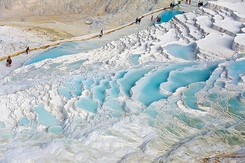 Pamukkale Hierapolis e Cleopatra's Pool Tour con pranzo da Antalya