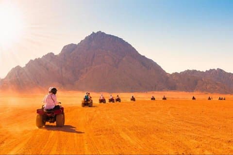 Sunset Desert Safari Trip en quad