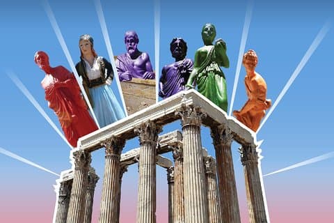 Temple of Olympian Zeus: E-biljett med ljudrundtur på din telefon