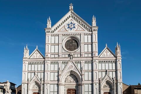 Ingång och guidad tur i Santa Croce basilikan
