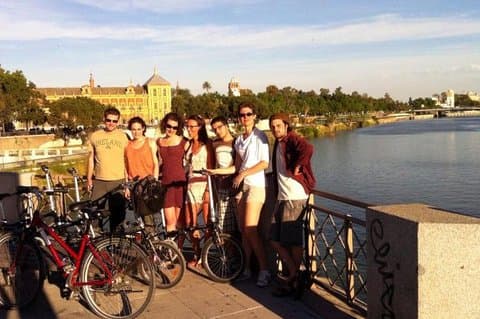 Tour in bici di 2 ore e mezza di Siviglia