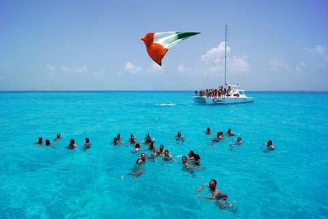 Katamaran till Isla Mujeres