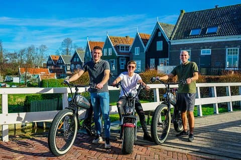 E-scooter udlejning Volendam - Landskabet i Amsterdam