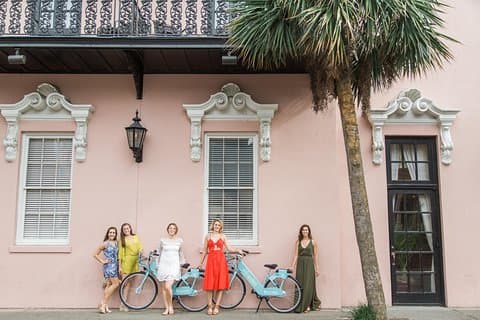 Sessione di fotografia di vacanze private con fotografo locale a Charleston