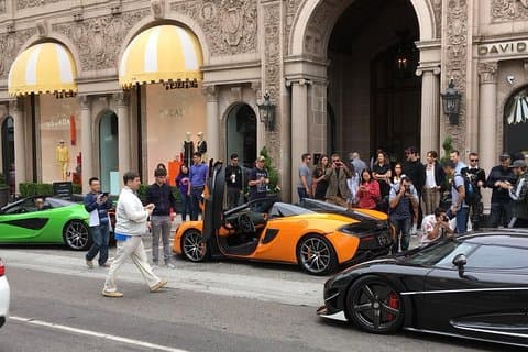 Hollywood, Beverly Hills e le case delle celebrità Tour in furgone all'aperto