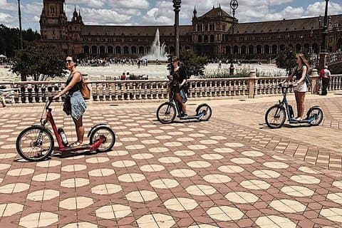 Kickscooter electric tour Sevilla