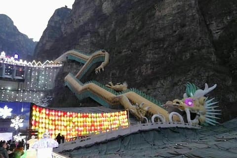 Beijing: Private transfer to Longqing Gorge and Guyaju Caves