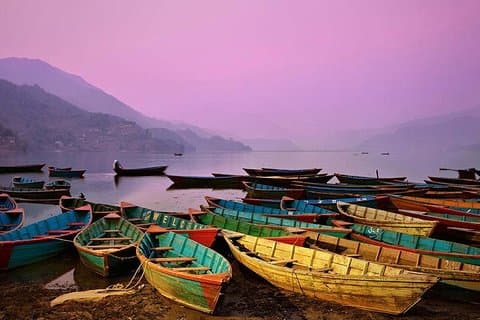 Excursão turística da cidade de Pokhara de Pokhara