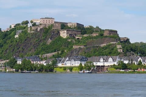 Koblenz: Ehrenbreitstein Fortress & Scenic Cable Car Experience