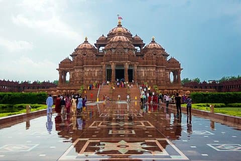 Hela dagen privat rundtur i Delhi templen
